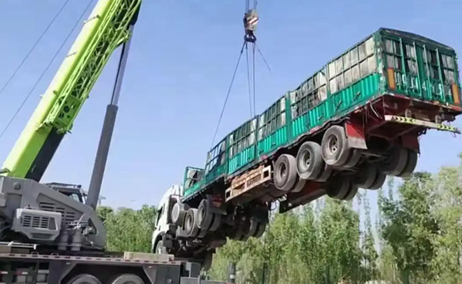 广平道路脱困救援案例